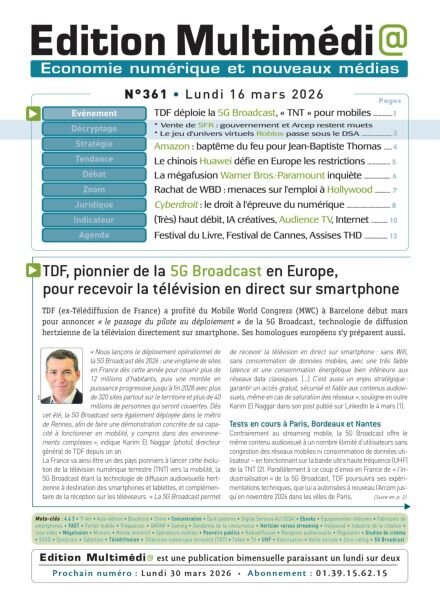 Edition Multimedia – 16 Mars 2026 Cover