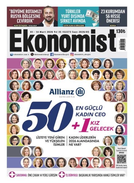 Ekonomist Turkiye – 1 Mart 2026 Cover