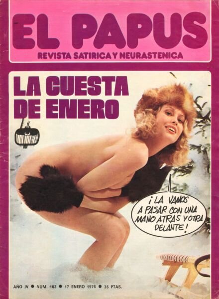El Papus – N 103 17 Enero 1976 Cover