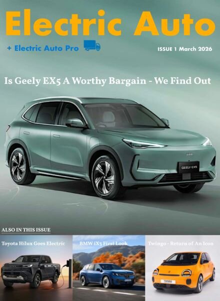 Electric Auto Magazine – March 2026 Cover