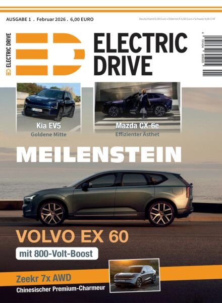 Electric Drive – Februar-Marz 2026 Cover