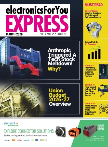Electronics For You Express – March 2026 Cover