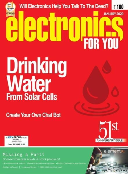 Electronics For You – January 2020 Cover
