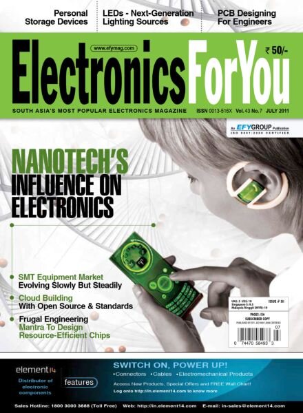 Electronics For You – July 2011 Cover