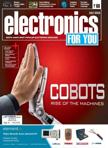 Electronics For You – July 2018 Cover