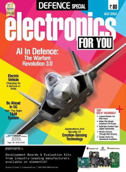 Electronics For You – July 2019 Cover