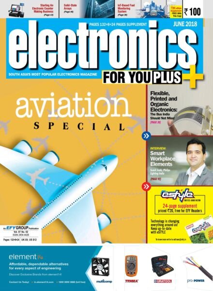 Electronics For You – June 2018 Cover