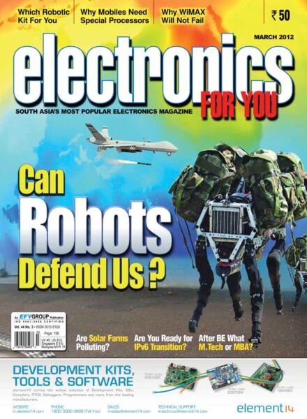 Electronics For You – March 2012 Cover