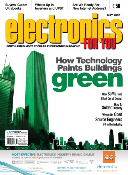 Electronics For You – May 2012 Cover