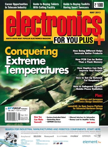 Electronics For You – May 2013 Cover