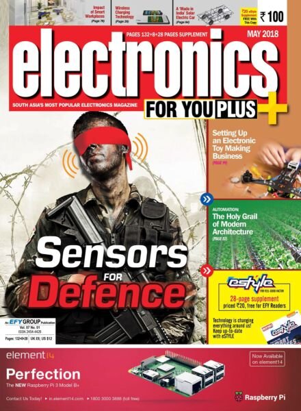 Electronics For You – May 2018 Cover