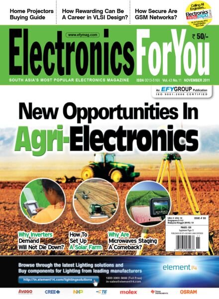 Electronics For You – November 2011 Cover