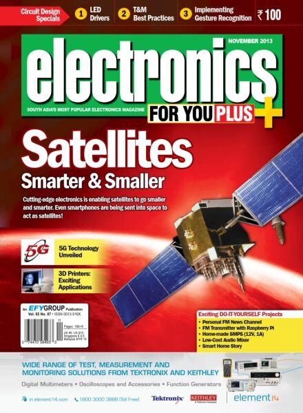 Electronics For You – November 2013 Cover