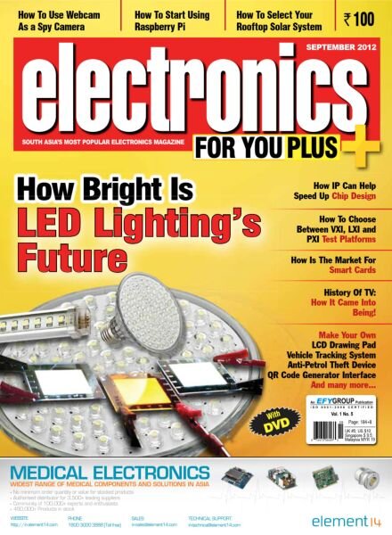 Electronics For You – September 2012 Cover