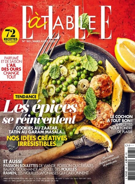 Elle a Table – Mars-Avril 2026 Cover