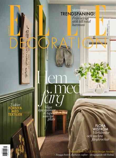 Elle Decoration Sweden – Mars 2026 Cover