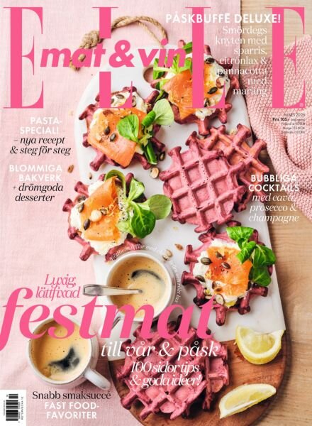 Elle Mat & Vin – Mars 2026 Cover