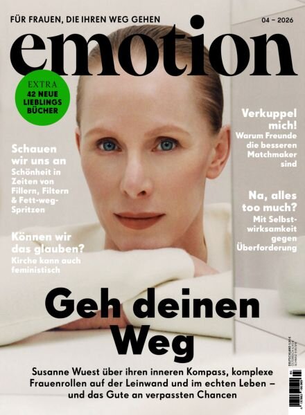 Emotion Germany – April 2026 Cover