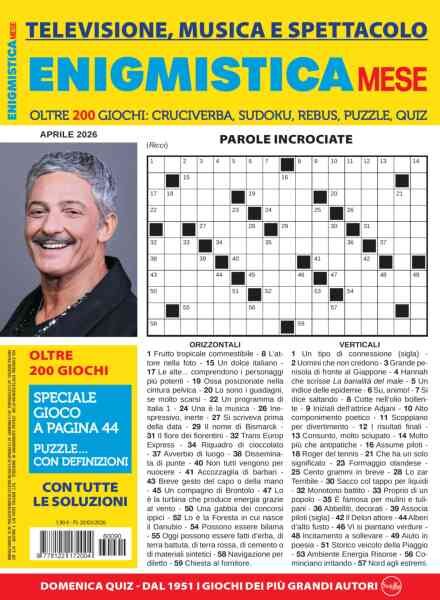 Enigmistica Mese – Aprile 2026 Cover