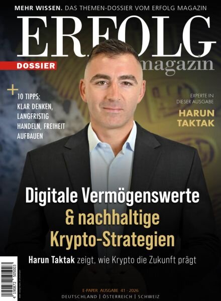 Erfolg Magazin Dossier – Marz 2026 Cover