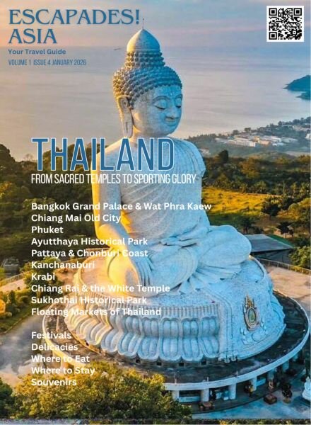 Escapades! Asia Magazine – January 2026 Cover