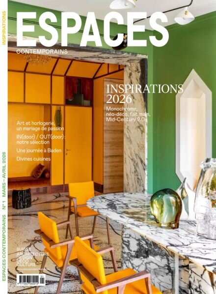 Espaces Contemporains – Mars-Avril 2026 Cover