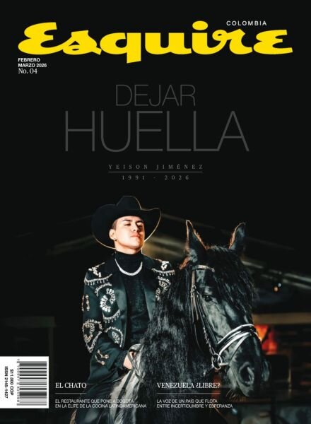 Esquire Colombia Magazine – Febrero-Marzo 2026 Cover