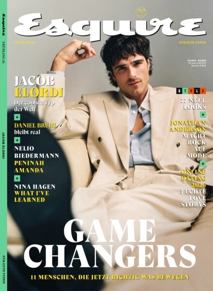 Esquire Germany – Fruhling 2026 Cover