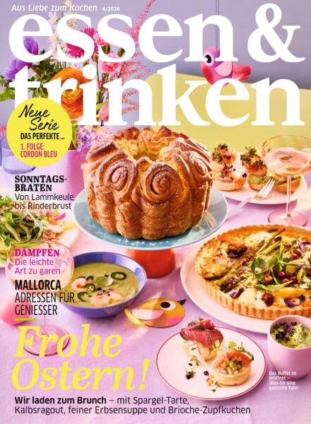 Essen & Trinken – April 2026 Cover