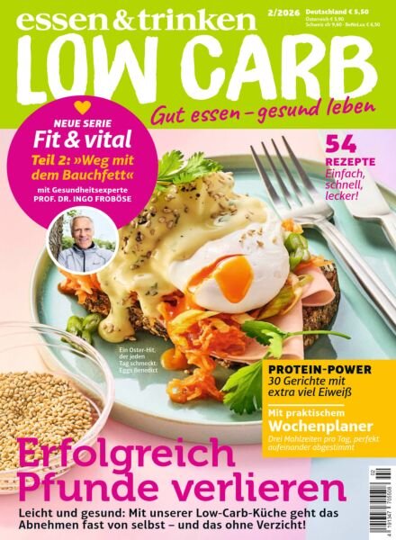 Essen & Trinken Low Carb – Nr 2 2026 Cover