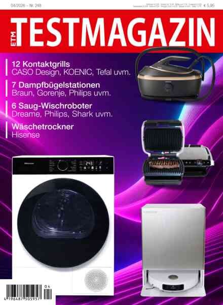 ETM Testmagazin – April 2026 Cover