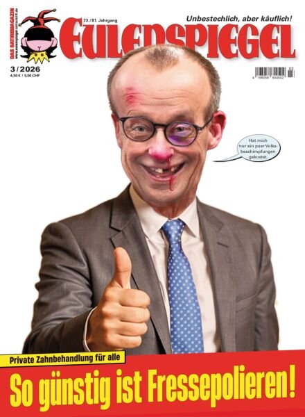Eulenspiegel – Marz 2026 Cover