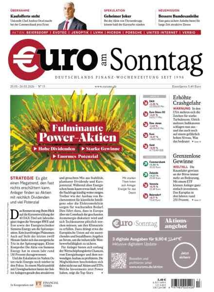 Euro am Sonntag – 20 Marz 2026 Cover