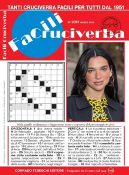 Facili Cruciverba – Marzo 2026