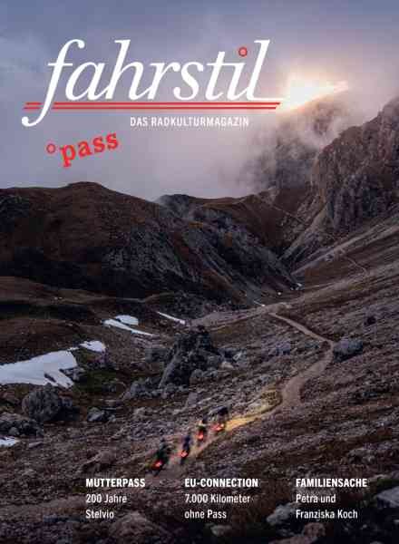 Fahrstil – Marz 2026 Cover
