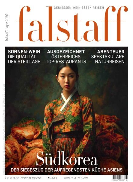 Falstaff Magazin Osterreich – Nr2 April 2026 Cover