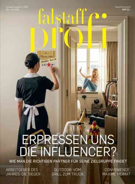 Falstaff Magazin Schweiz – Marz-Juni 2026 Cover