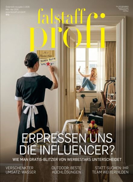 Falstaff Profi – Marz-April 2026 Cover