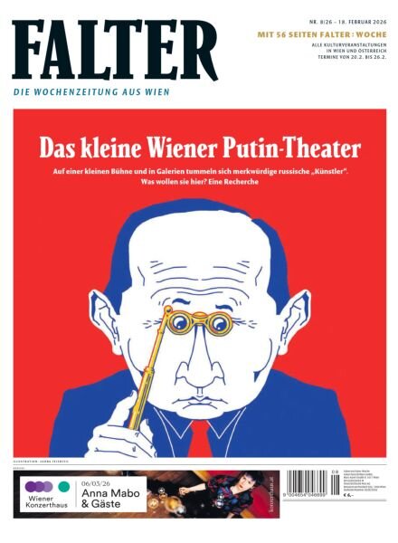 Falter Magazin – 18 Februar 2026 Cover
