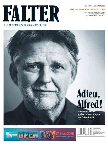 Falter Magazin – 18 Marz 2026 Cover