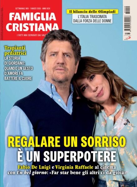 Famiglia Cristiana – 1 Marzo 2026 Cover