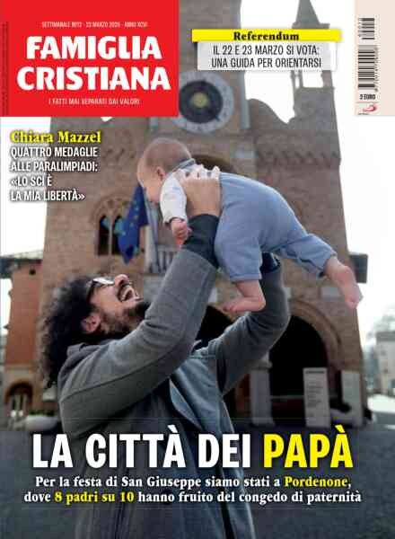 Famiglia Cristiana – 22 Marzo 2026 Cover