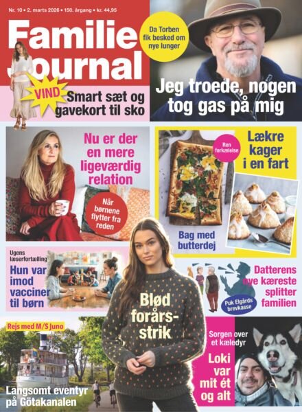 Familie Journal – 2 Marts 2026 Cover