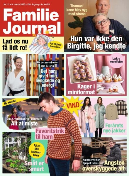 Familie Journal – 9 Marts 2026 Cover