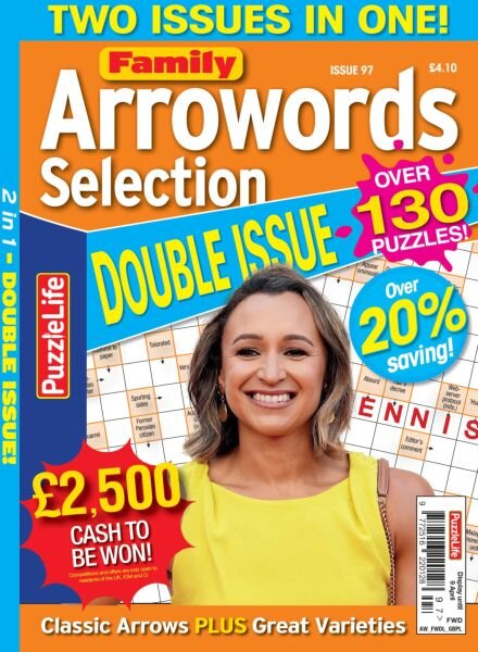 Family Arrowords Selection – Issue 97 2026 Cover