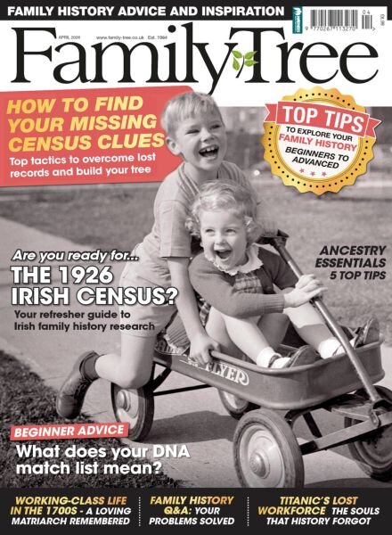 Family Tree UK – April 2026 Cover