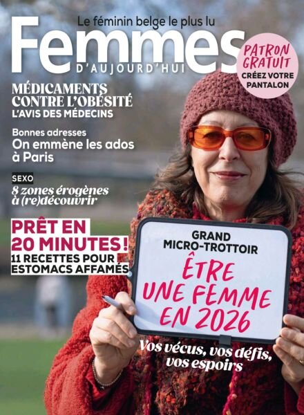 Femmes D’Aujourd’Hui – 26 Fevrier 2026 Cover