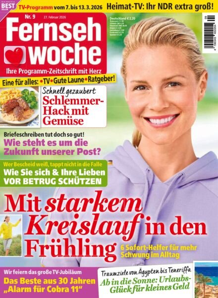 Fernsehwoche – 27 Februar 2026 Cover