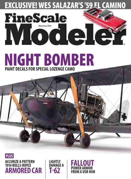 FineScale Modeler – May-June 2026 Cover
