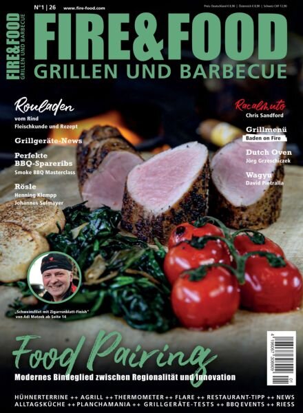 Fire & Food Grillen und Barbecuen – 27 Februar 2026 Cover
